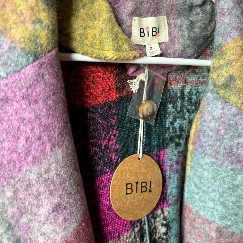 BiBi Colorful Checkered Jacket